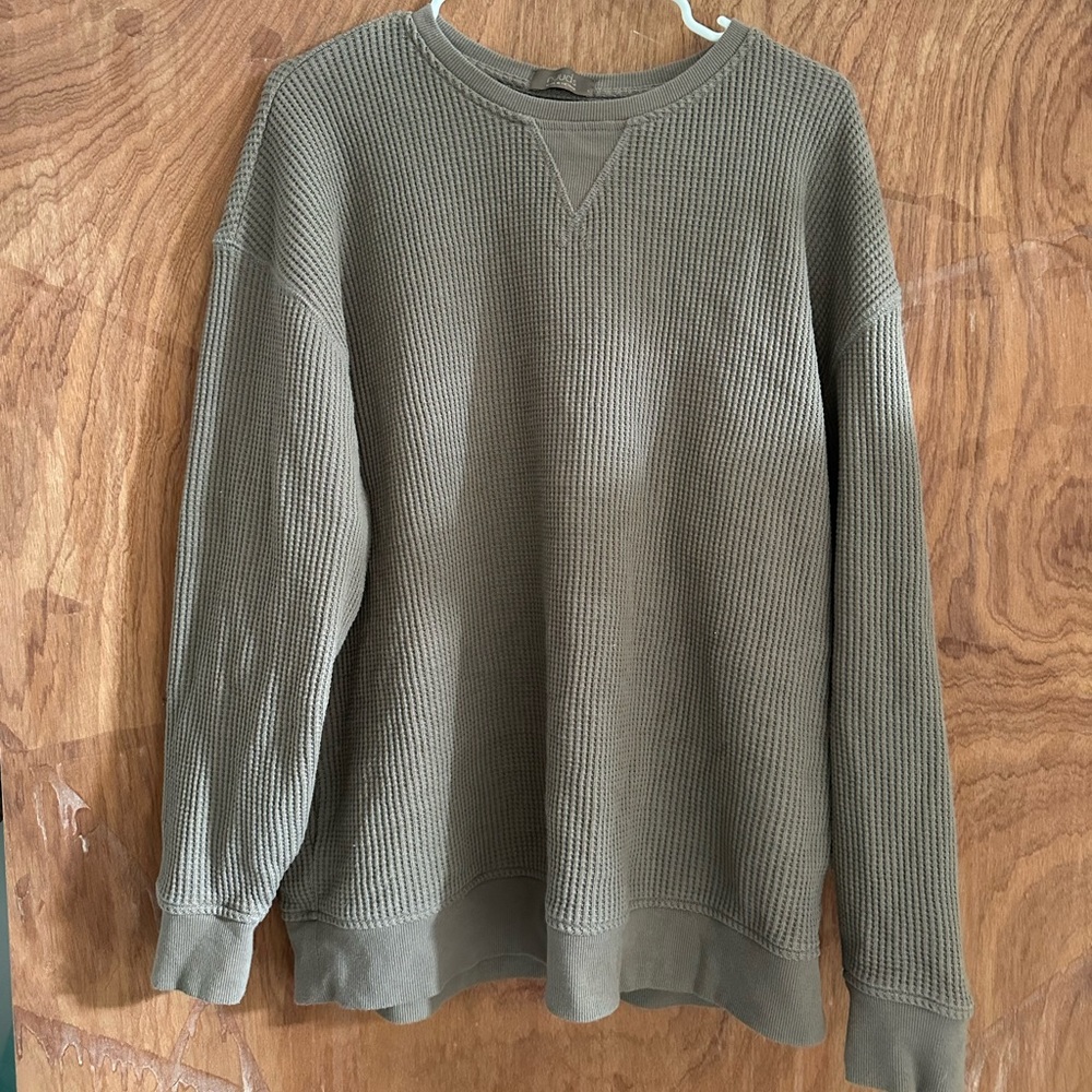 nuuds waffle knit 2 piece set